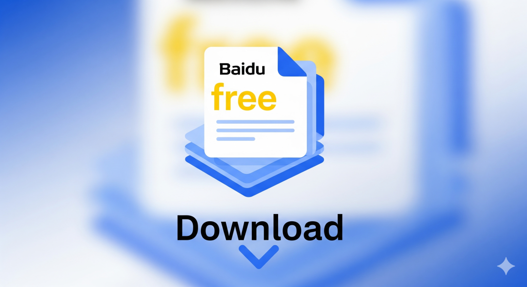 2025百度文库免费下载神器（无需会员一键下完整PDF，5页或几十页全都有）